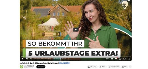 YouTube Thumbnail zum Sieben Linden Bildungsurlaub bei Hinreisend