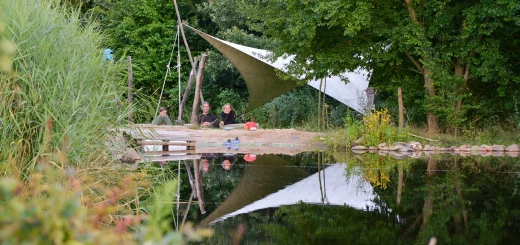 Teich in Sieben Linden
