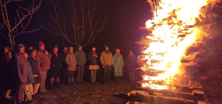 Neujahrsfeuer