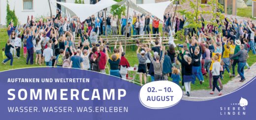 Menschen feiern im Freien