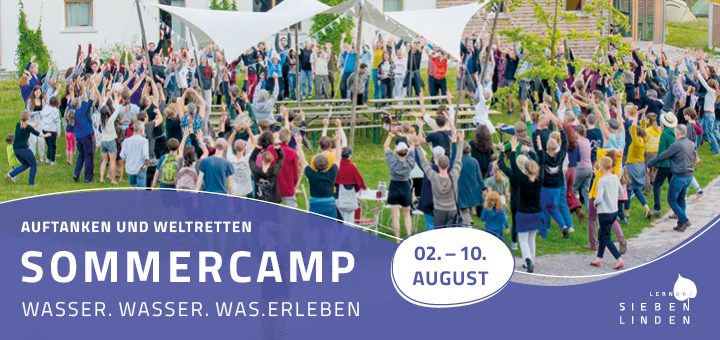 Menschen feiern im Freien